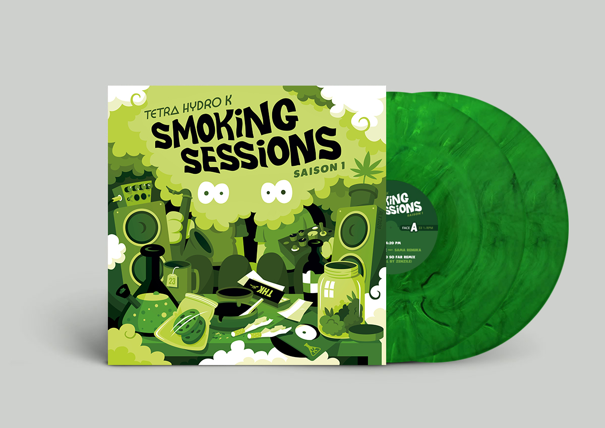 Tetra Hydro K – Smoking Sessions | Vinyl repress