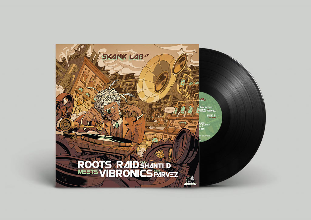 Skanka Lab #7 – Roots Raid ft. Shanti D meets Vibronics ft. Parvez | Vinyl